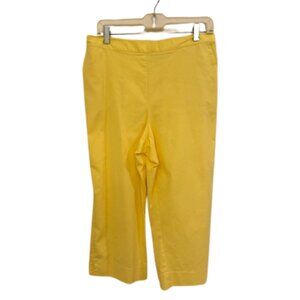 Alfred Dunner yellow capris.